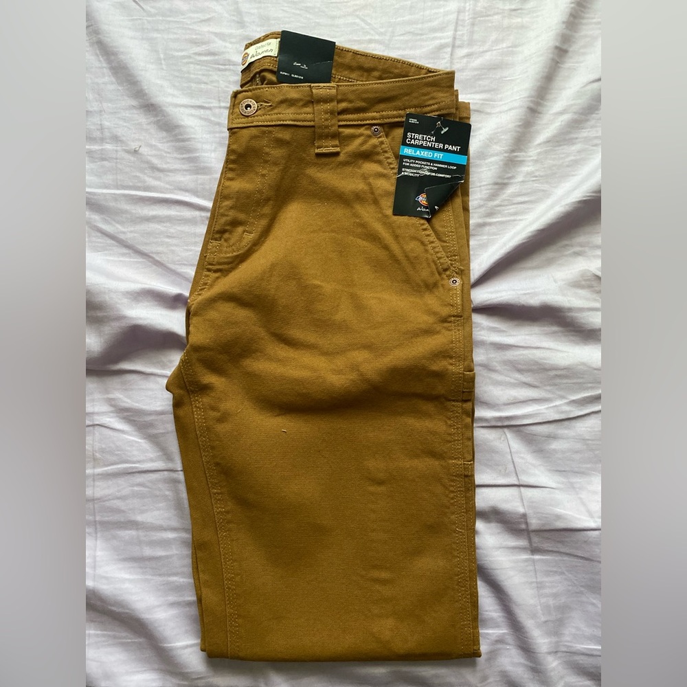 Dickies Women's Relaxed Straight Carpenter Duck Pant
